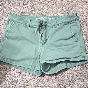American Eagle Outfitters Women's Green Shorts 10